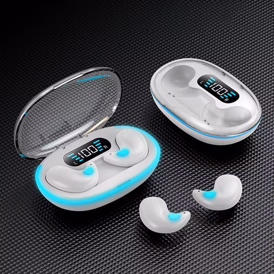 X55 Bluetooth Wireless Headphones Earbuds Ear Hooks Bluetooth Earphones Bass Noise Reduction Earbuds HiFi Stereo Headsets