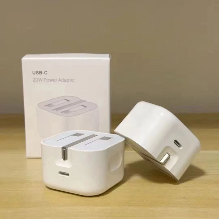 iPhone 20W Power Adapter Charger USB-C To Lightning Cable UK Plug Fast Charger for iPhone